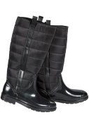 Schwarz gefütterte Fashion Regenstiefel von XQ 3