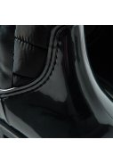 Schwarz gefütterte Fashion Regenstiefel von XQ 4