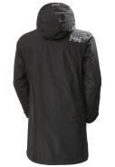 Schwarze gefütterte Herren-Regenjacke "Rigging Coat" von Helly Hansen 8
