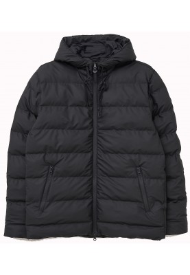 Schwarze wattierte Herren Winterjacke Hrom von Tantä