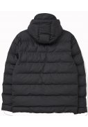 Schwarze wattierte Herren Winterjacke Hrom von Tantä 2