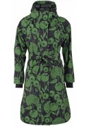 Schwarz / Grüne Regenjacke Elisabeth von Danefae 4