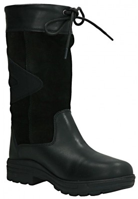 Schwarze Leder-Outdoorstiefel Greenwich von HORKA