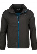 Schwarz melange Herrenregenjacke James von Pro-X Elements 1