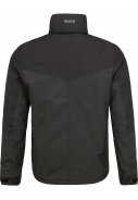Schwarz melange Herrenregenjacke James von Pro-X Elements 2
