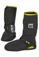 Schwarz mit neon gelbe hoher Regenschuhe/galoschen von Perletti