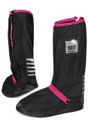 Schwarz mit rosa hoher Regenschuhe/galoschen von Perletti