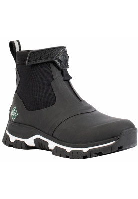 Schwarz / Weiss Damen federleichte Schuh Apex Zip von Muck Boots