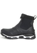 Schwarz / Weiss Damen federleichte Schuh Apex Zip von Muck Boots 5