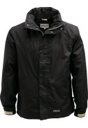 Schwarze Herrenregenjacke Meran von Pro-X Elements 1