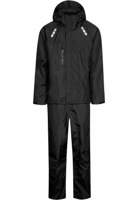 Lyngsøe Rainwear Regenanzug schwarz