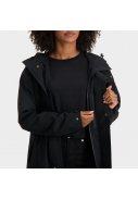 Schwarze lange Regenjacke City Slicker Urban Outdoor von AGU 4