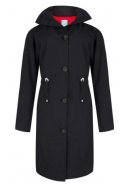 Schwarze Regenmantel Bowie  von Happy Rainy Days