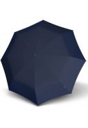 Dunkelblauer kompakter Regenschirm Fiber T010 manual von Knirps