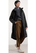 Schwarze Damen Regenmantel Janelle Coat von Seasalt 3
