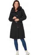 Schwarze lange Regenjacke (Long Coat) Bowie von Happy Rainy Days 3