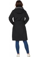 Schwarze lange Regenjacke (Long Coat) Bowie von Happy Rainy Days 5