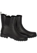 Schwarze Damen Chelsea Gummistiefel von XQ 2
