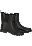 Schwarze Damen Chelsea Gummistiefel von XQ 3