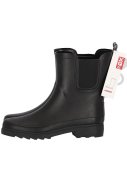 Schwarze Damen Chelsea Gummistiefel von XQ 4