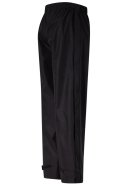 Schwarze extra kurze Damenregenhose Logan von Pro-X Elements 2