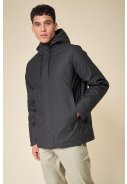 Schwarze Herren Regenjacke Plas von Tantä 8