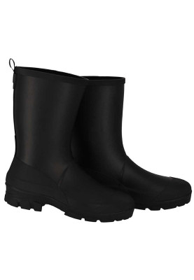 Schwarze Herren Gummistiefel Rubber Rain Boots von XQ