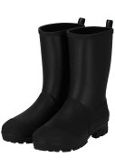Schwarze Herren Gummistiefel Rubber Rain Boots von XQ