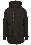 Schwarze Herren Winter Regenjacke Defender Urban Outdoor