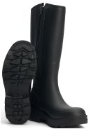 Schwarze hohe Gummistiefel Halla von Tretorn 4