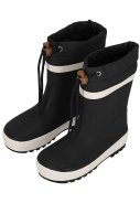 Schwarze Kinder-Gummistiefel mit Fleece futter von XQ Footwear 3