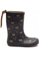 Schwarze Kinderregenstiefel Fashion  "Tulpen" von Bisgaard 4