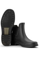 Schwarze niederige Regenstiefel Eva von Tretorn 3