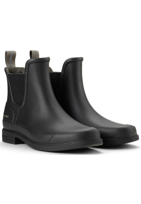 Schwarze niederige Regenstiefel Eva von Tretorn