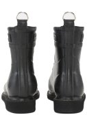 Schwarze niedrige Gummistiefel mit Schnürung von Ilse Jacobsen 3