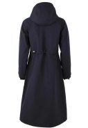 Schwarze lange Regenjacke Danedogwalker von Danefae 3