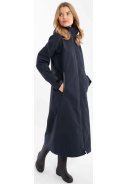 Schwarze lange Regenjacke Danedogwalker von Danefae 5