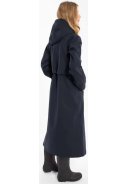 Schwarze lange Regenjacke Danedogwalker von Danefae 6
