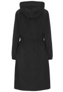 Schwarzer Lange Damen Winterjacke Thermy Long Ilse Jacobsen 4