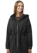 Schwarzer Lange Damen Winterjacke Thermy Long Ilse Jacobsen 5