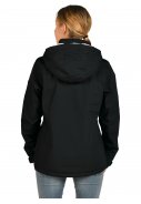 Schwarze leicht wattierte Damenregenjacke Ines von Pro-X Elements 2