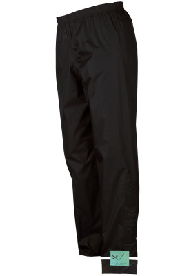 Schwarze leichtgewichtige Regenhose (XL Langgröße) Tramp von Pro-X Elements