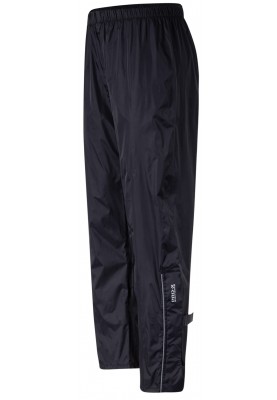 Schwarze leichtgewichtige Regenhose (Kurzgröße) Tramp von Pro-X Elements