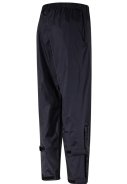 Schwarze leichtgewichtige Regenhose (Langgröße) Tramp von Pro-X Elements 2