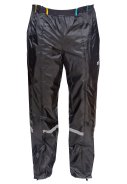Schwarze Leichtgewichtig Regenhose mit durchgehendem Reißverschluss von Hello Rain 4