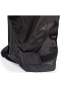 Schwarze Leichtgewichtig Regenhose mit durchgehendem Reißverschluss von Hello Rain 8