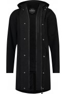 Schwarze Mac Rain Coat Urban Outdoor von AGU 7