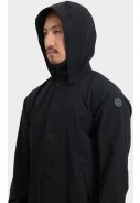 Schwarze Mac Rain Coat Urban Outdoor von AGU 7