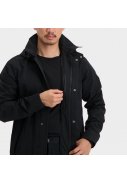 Schwarze Mac Rain Coat Urban Outdoor von AGU 8