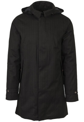 Schwarze Mac Winter Regenjacke Urban Outdoor von Agu